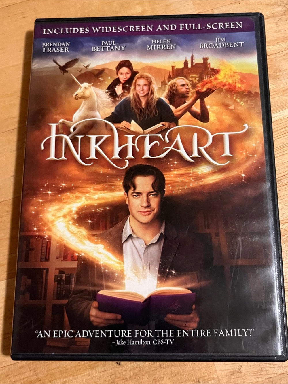 Inkheart DVD (Widescreen & Full-Screen) Brendan Fraser